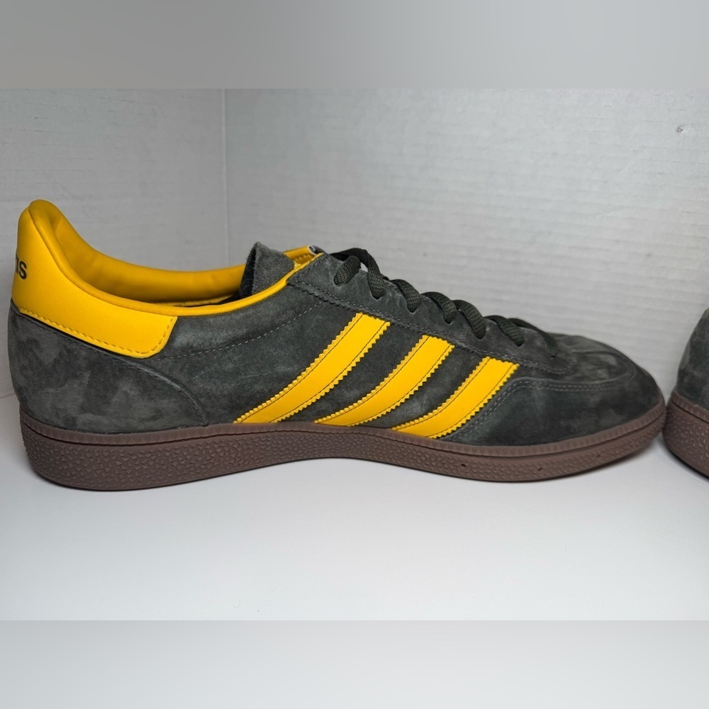 🔥RARE Adidas Handball Spezial Night Cargo Tribe Yellow Adidas - Picture 14 of 16